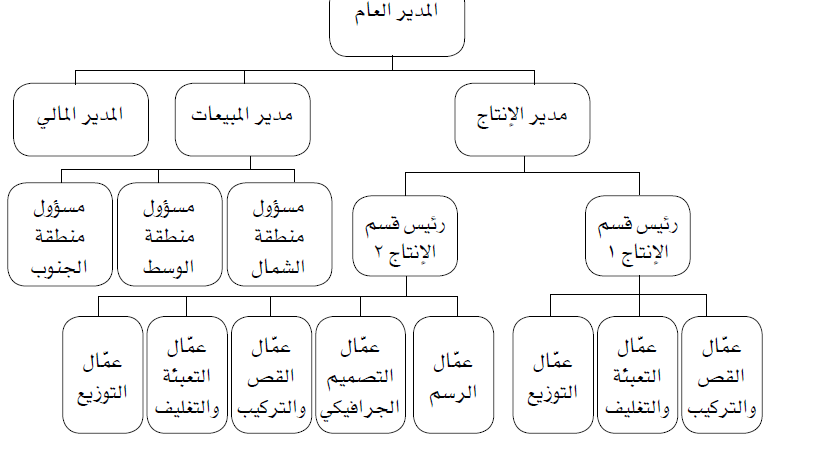 هيكل تنظيمي